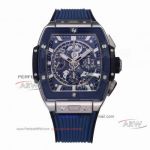 Swiss BBF Hublot Big Bang Tonneau Blue Dial Chronograph Watch Replica (1)_th.jpg